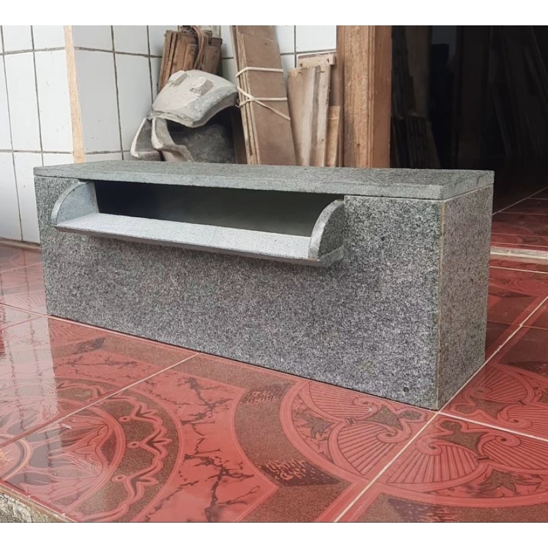 (ongkir otomatis) waterfall kolam ikan waterfall kolam koi minimalis batu alam