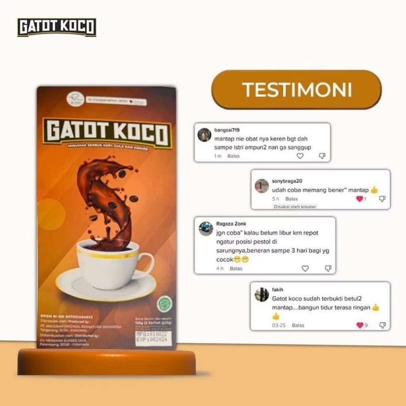 

Kopi Gatot Koco Original Dr Richard