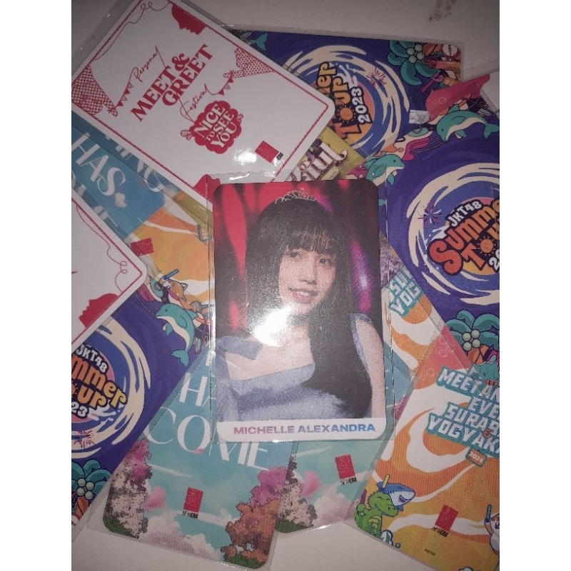 photocard michie Jkt48 official 100% RTS