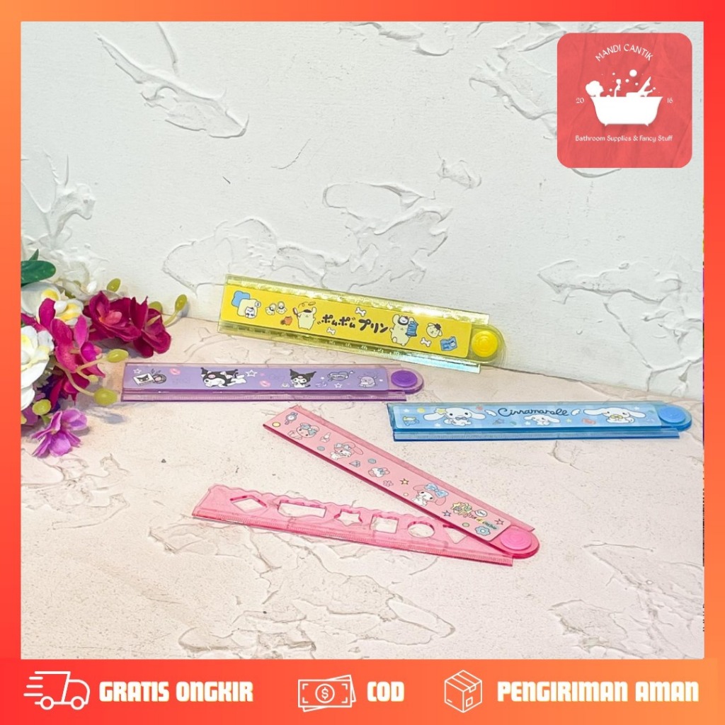 

PENGGARIS LIPAT 30 CM SANRIO PGG-1624 RULER GARISAN LUCU IMUT CAPPYBARA KAPIBARA