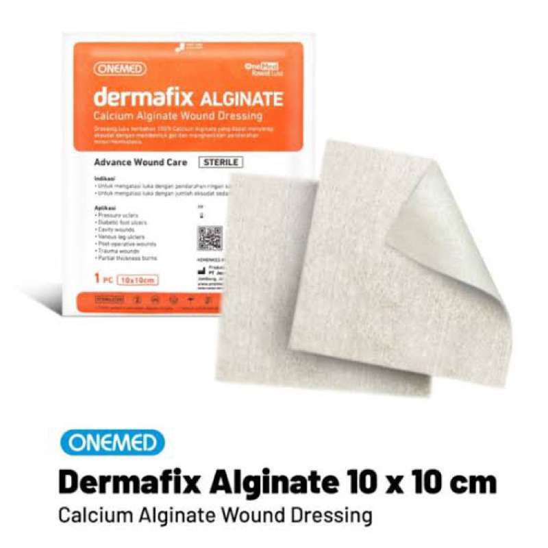 Dermafix Alginate 10 x 10 cm Advance Wound Care