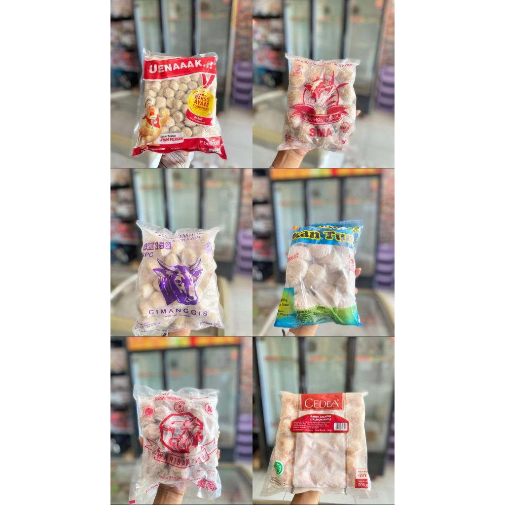

BAKSO SAPI, AYAM, IKAN TUNA DAN SALMON || FROZEN FOOD
