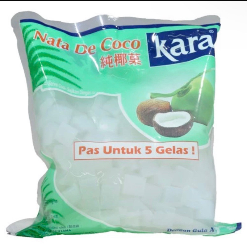 

Nata de coco 1 dus isi 6pcs kemasan 1kg