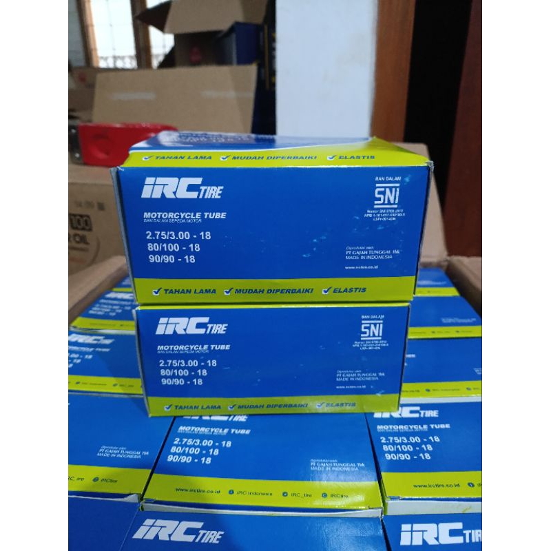 [1 PCS] BAN DALAM IRC 275/300-18 80/100-18 DIJAMIN ASLI IRC BD 90/90-18 BAN DALAM 275-18 BAN DALAM 3