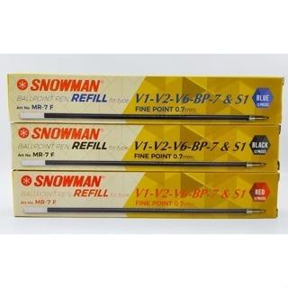 

Refill Pulpen Snowman MR-7 V1, V2, V6, BP-7, S1 - MURMER
