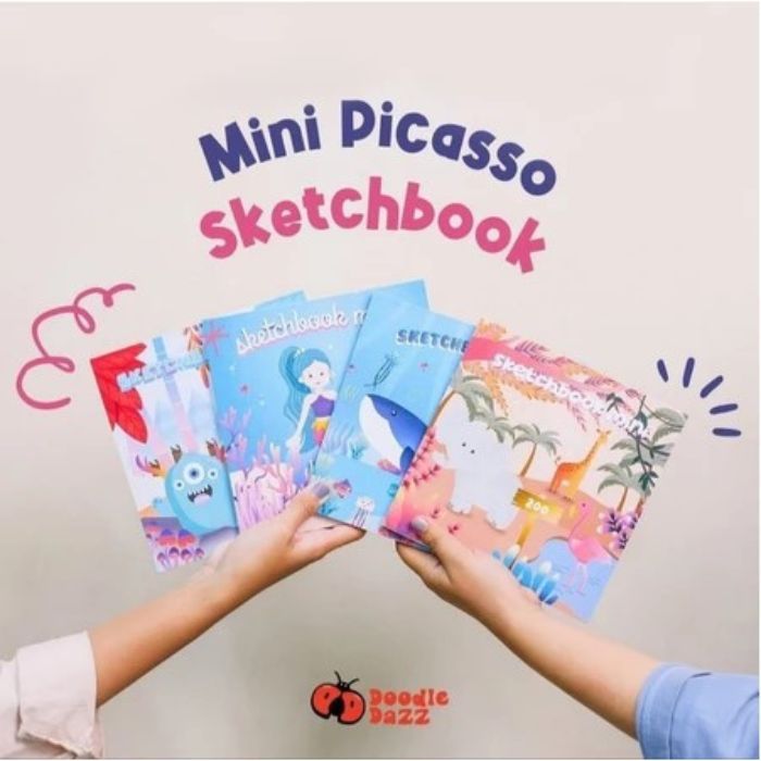 

AGATIS X Doodle Dazz Buku Sketsa/Sketchbook Mini Picasso