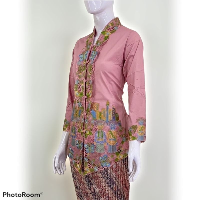 Kebaya Encim Ondel-ondel//kebaya Encim Bordil Ondel-ondel