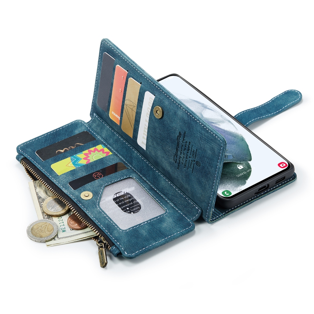 Samsung S21 / S21 Plus / S21 ULTRA Caseme C30 Slot kartu Cover Leather Wallet Case