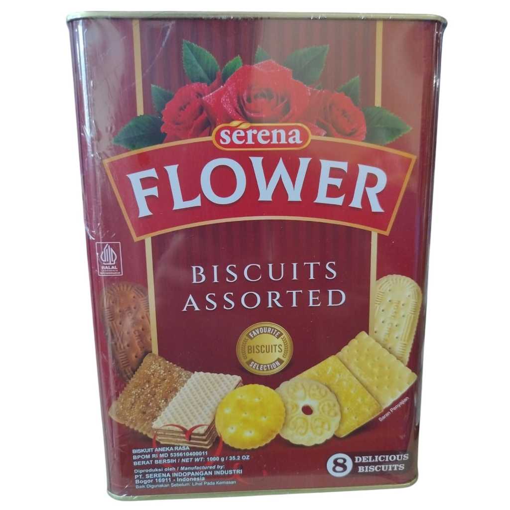 

Serena FLOWER Biscuits Assorted 1000g