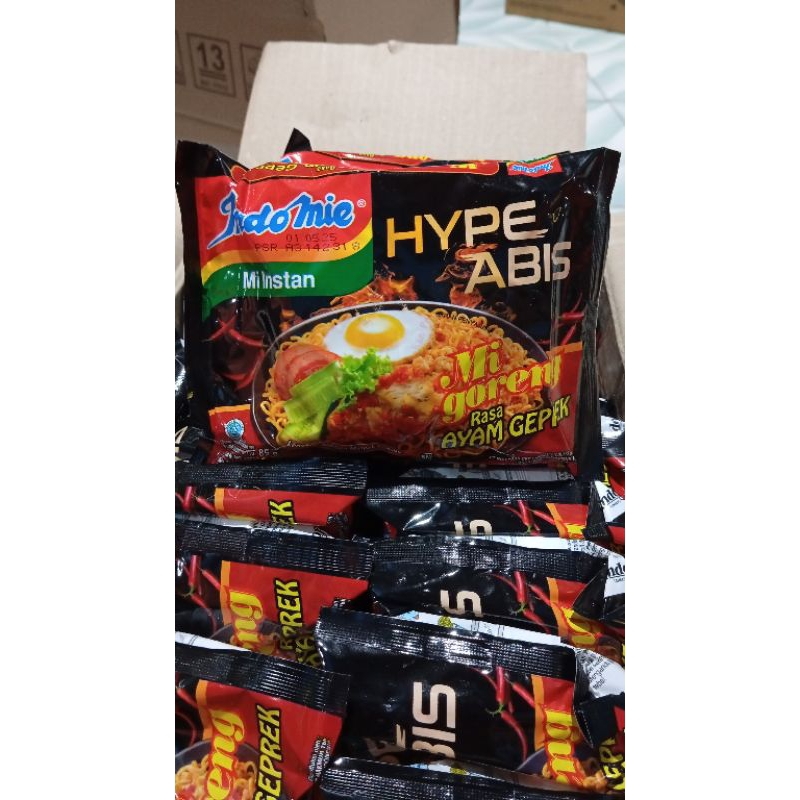 

Indomie hype abis rasa ayam geprek