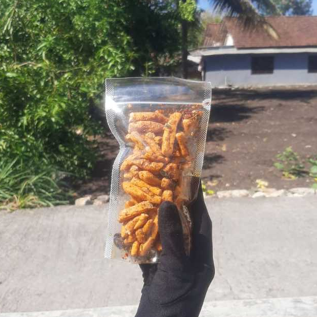 

Basreng Stik Bastik Pedas Gurih Extra Daun Jeruk 30 Gram