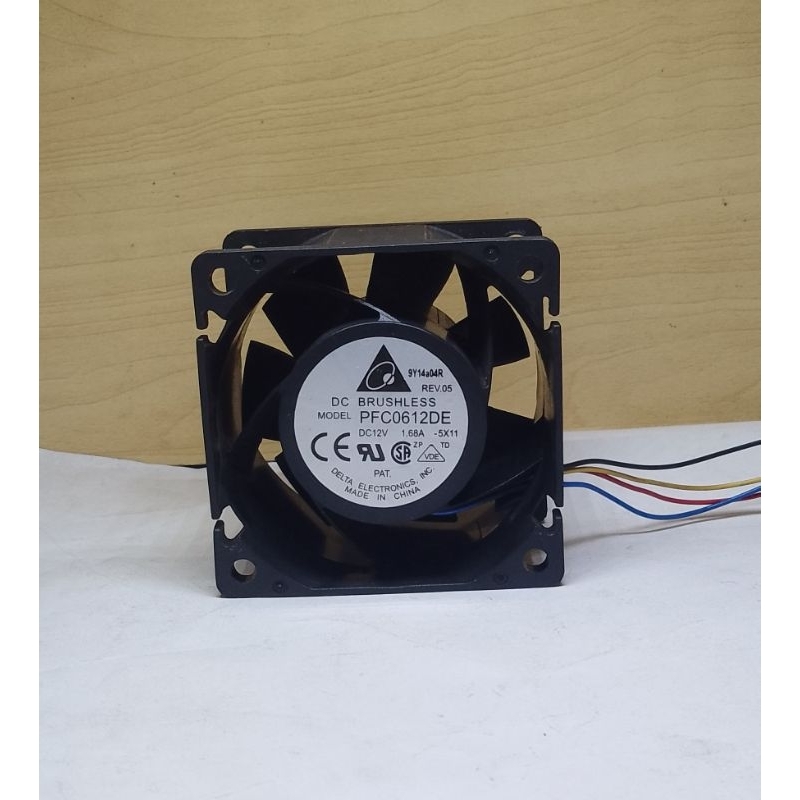 kipas 6x6 12V DC 1.68A high speed quality