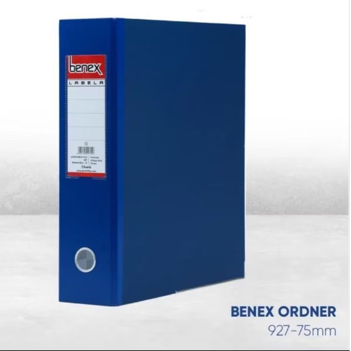 

odner folio hitam benex - blue cyber