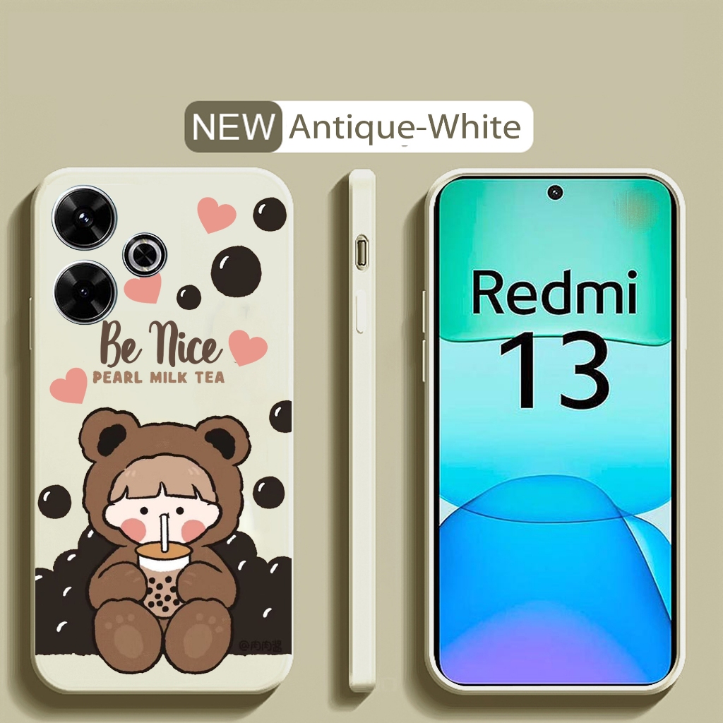 Softcase Cute Motif - For Redmi 13 - Casing Redmi 13 - Silikon Redmi 13 - Kesing Redmi 13