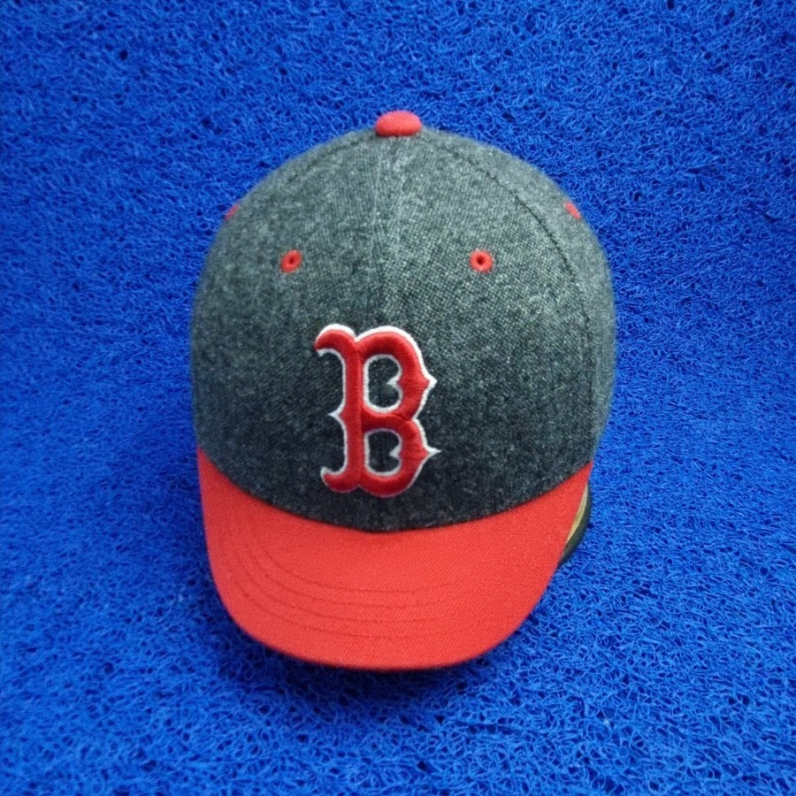 topi MLB BOSTON visor pendek