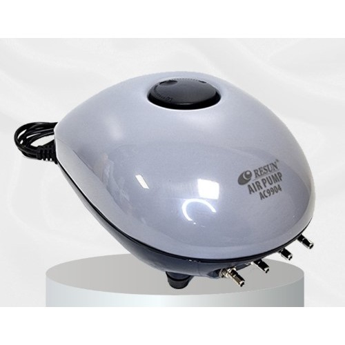 Resun AC-9904 Air Pump Aerator 4 Lubang Mesin Gelembung Aquarium