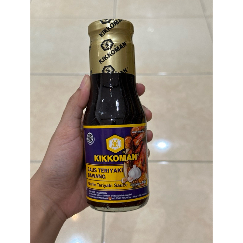 

KIKKOMAN SAUS TERIYAKI BAWANG 300GR