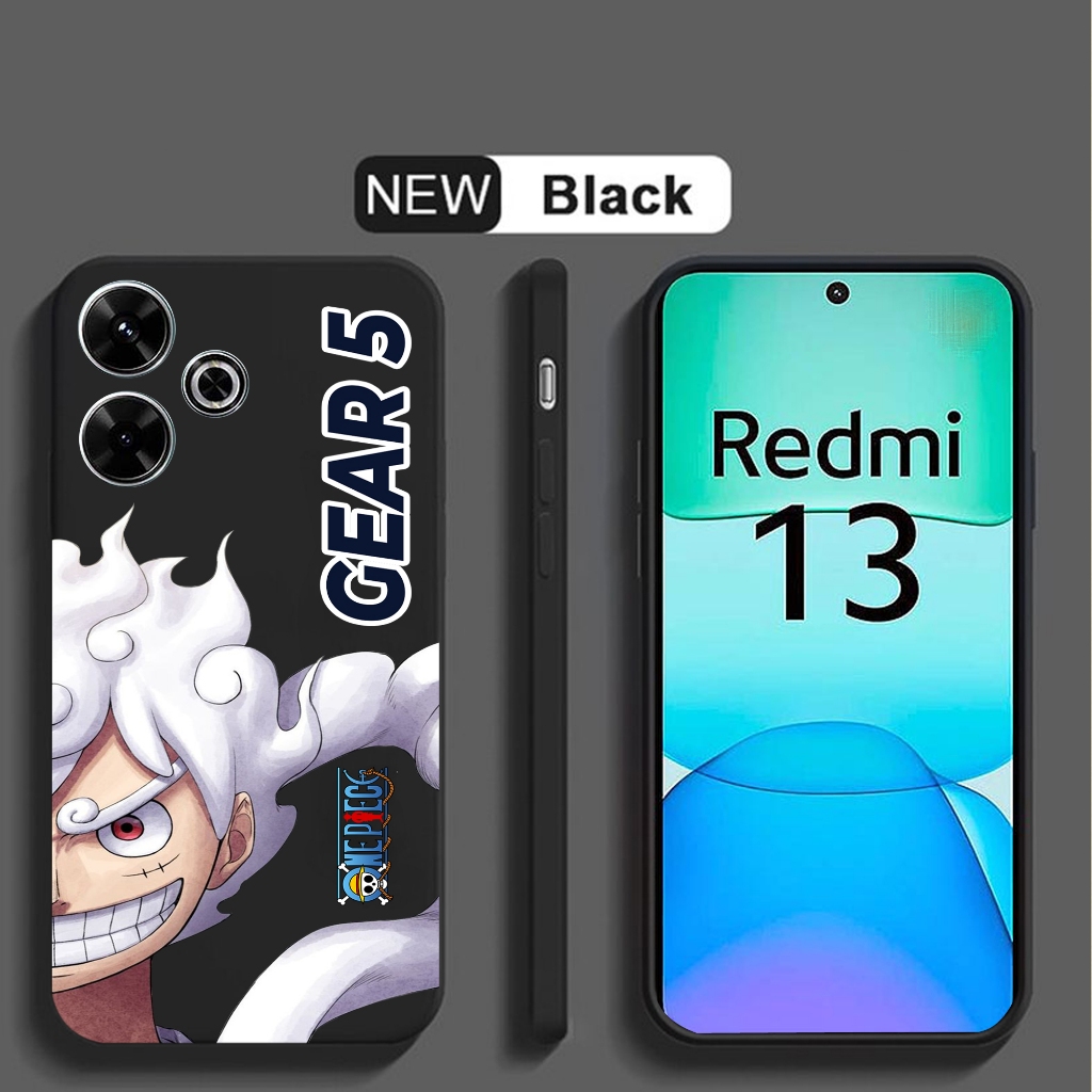 Softcase Aesthetic Anime - For Redmi 13 - Casing Redmi 13 - Silikon Redmi 13 - Kesing Redmi 13