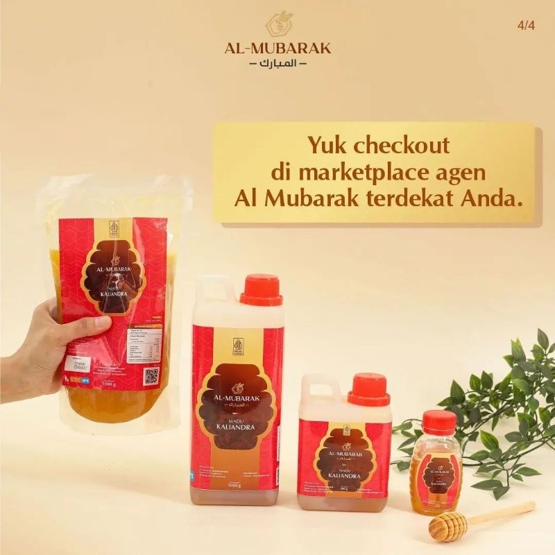 

Madu murni Calliandra super ½ kg