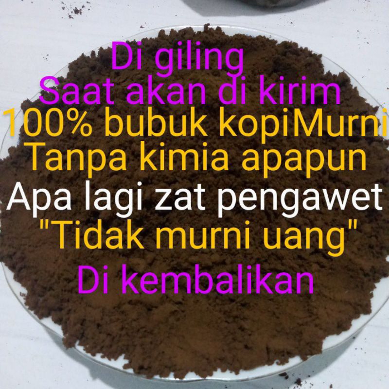 

kopi bubuk robusta murni
