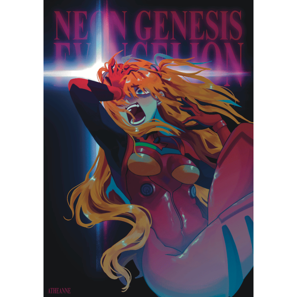 

Asuka Evangelion Art Print