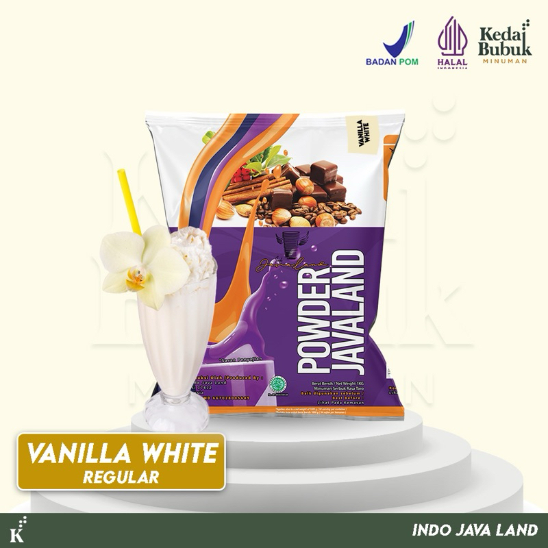 

Bubuk Minuman Vanilla White / Putih 1 kg Javaland