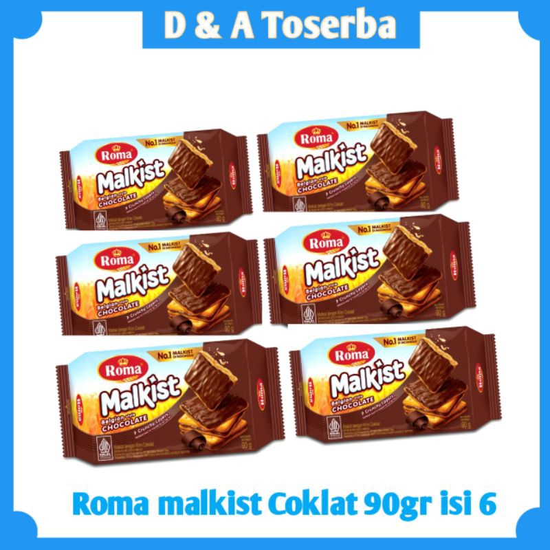 

Roma Malkist Coklat 90gram