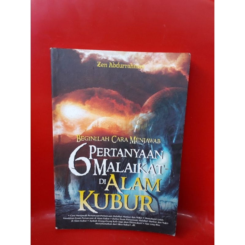 BUKU BEGINILAH CARA MENJAWAB 6  PERTANYAAN MALAIKAT DI ALAM KUBUR