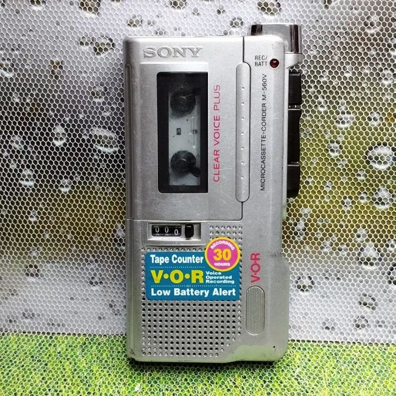 Micro Cassette Corder SONY M-560V Mini Tape Recorder