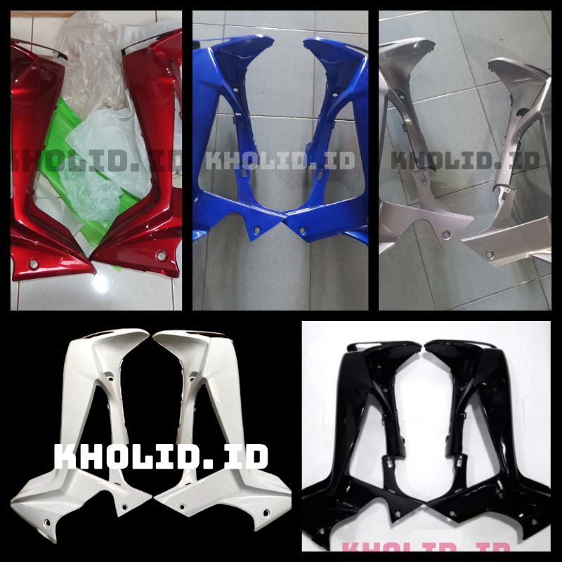 Cover sayap samping Supra x 125 batman 2008 - 2011 merah, hitam, putih, biru, silver