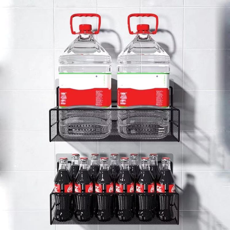 Rak Sabun Mandi Rak Besi Kamar Mandi Tempel Dinding Kramik Rak Dapur Kranjang Besi Stanles