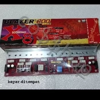 Kit Power Amplifier Blazer 800Watt Mono X8