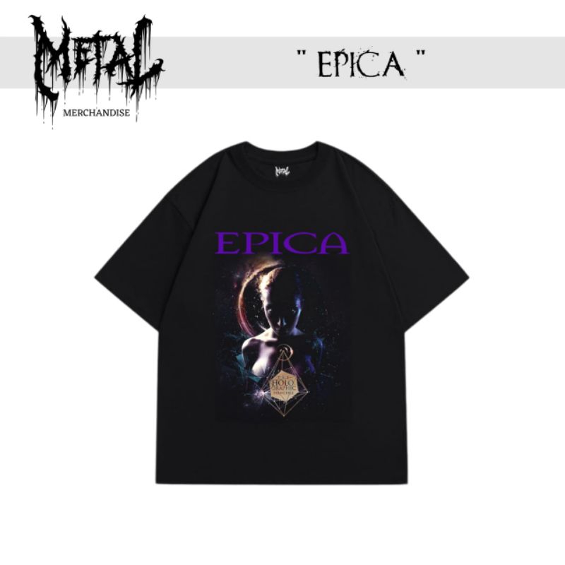 t-shirt epica band metal dunia original