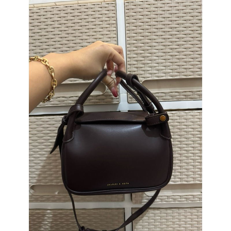 Tas Charles & keith lindy brown Prelove Original Store