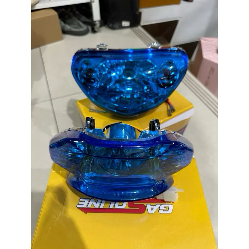 PAKET MURAH REFLEKTOR DEPAN PLUS BELAKANG MOTOR MIO SPORTY LAMA LAMPU DEPAN MIO SPORTY + STOP BELAKA