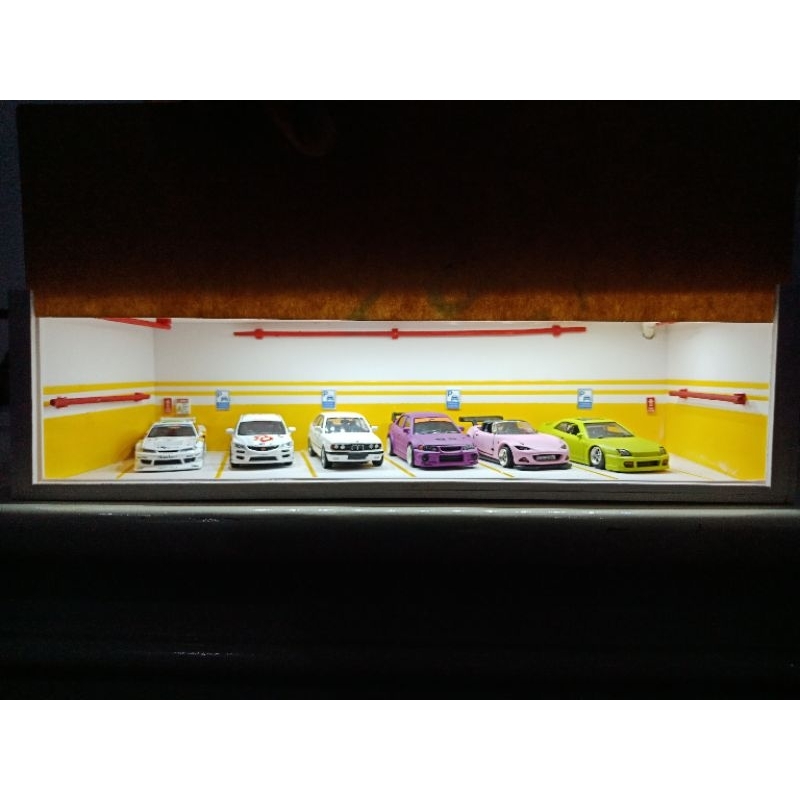 DIORAMA HOTWHEELS DIORAMA BENGKEL DIORAMA PARKIRAN
