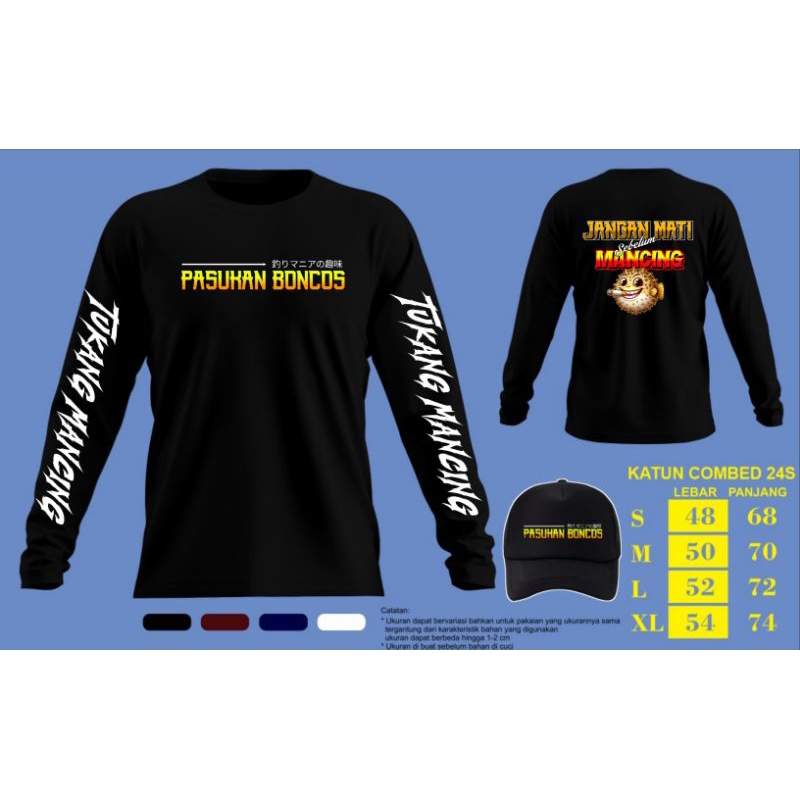 KAOS KATUN ORI MANCING MANIA PASUKAN BONCOS