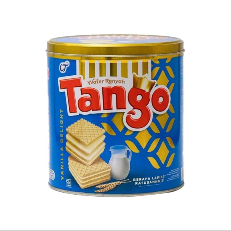 

Tango Wafer Renyah Vanilla Delight Kaleng 240g