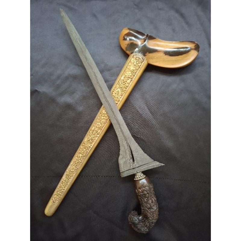 Keris Tilam Upih Pamor Sodo Lanang Pamengkang Jagad Tangguh Mataram