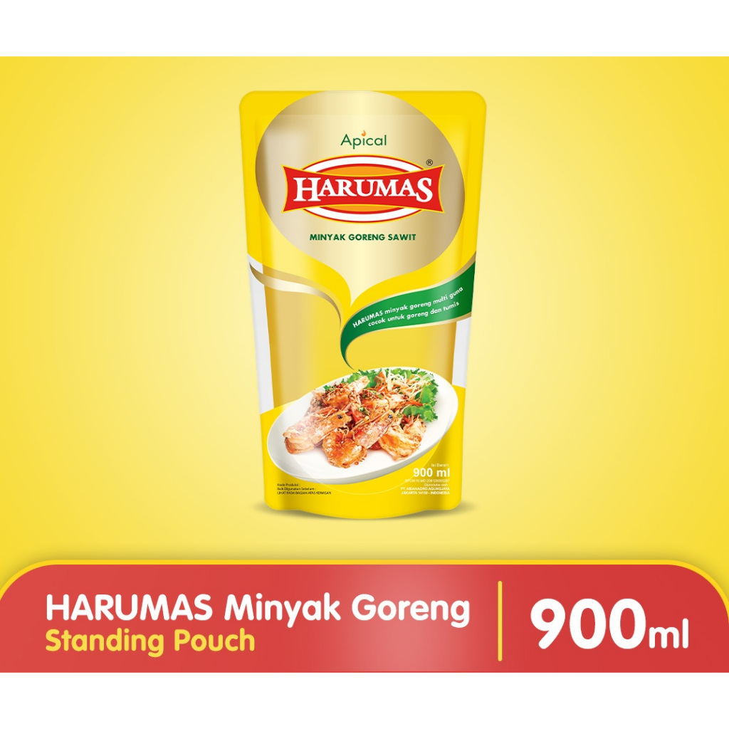 

Minyak Goreng HARUMAS 900 Ml Pouch