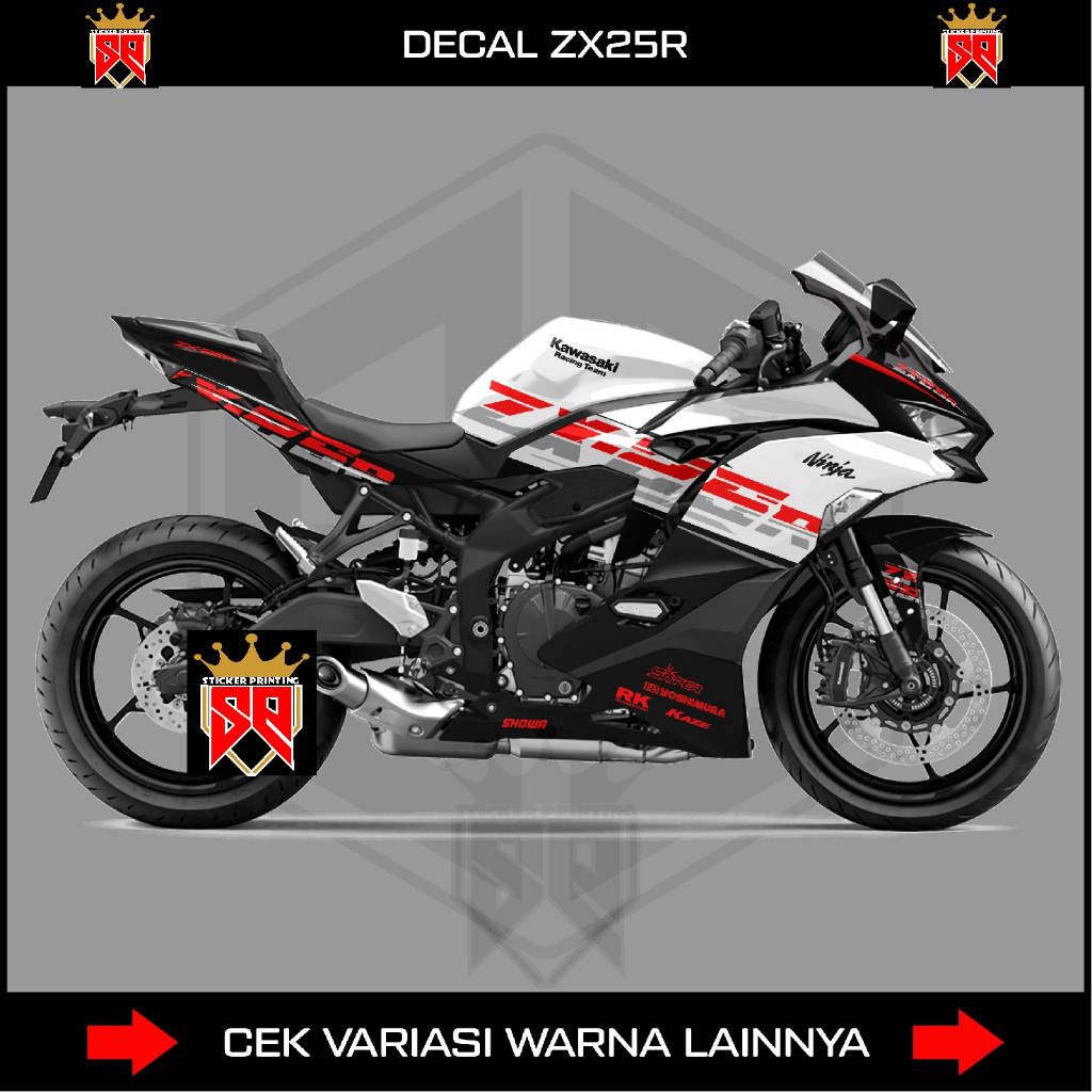 DECAL FULLBODI NINJA ZX25R / DECAL STICKER STRIPING NINJA ZX 25R