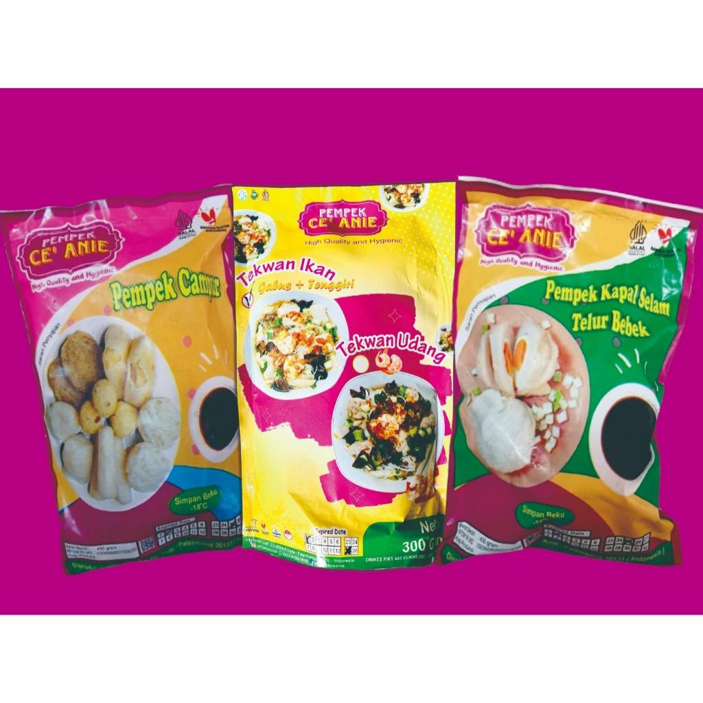 

paket 100 oke (1 kapsel telur bebek, 1 pempek campur, 1 tekwan)