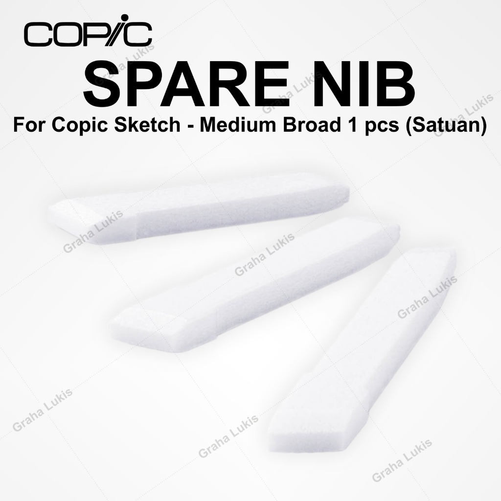 

Copic Sketch Spare Nib Medium Broad 1 pc (satuan)