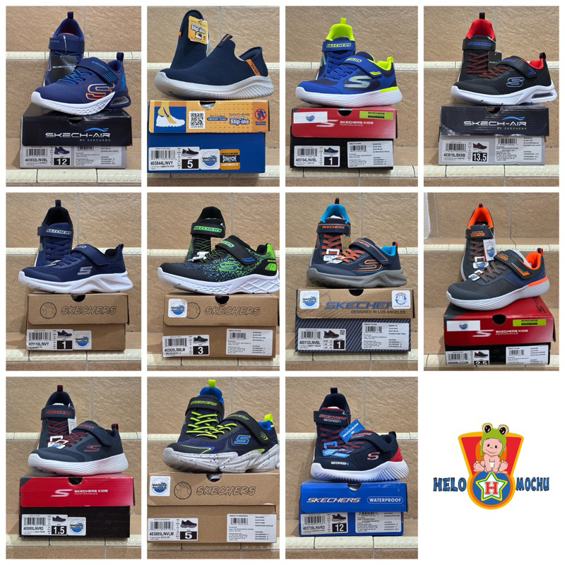 Skechers Sale PART 3 ANAK COWOK - BNIB Skechers Sepatu Sekolah Anak Casual Skechers Kids (Original P