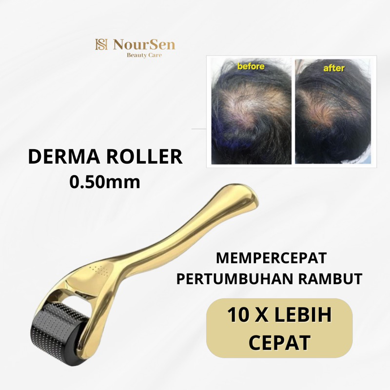 Derma Roller/Hair Roller System Jarum Penumbuh Rambut