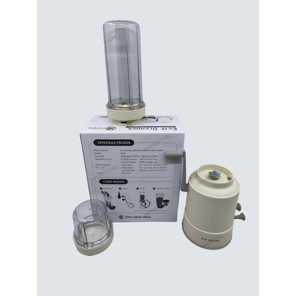 Destec Blender Tangan / Manual 2 Tabung Buat ES