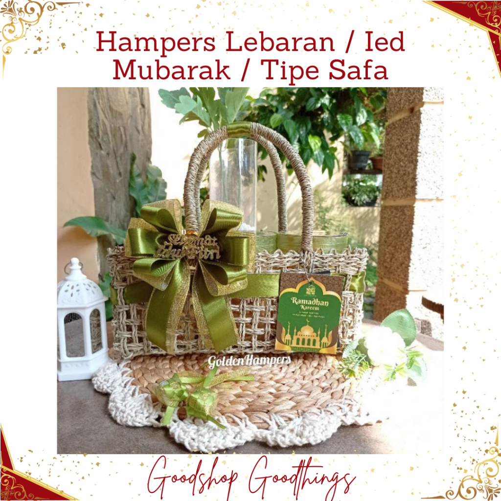 

Hampers Lebaran / Hampers Idul Fitri / Hampers Ramadhan / Hampers Eid Mubarak Tipe Safa