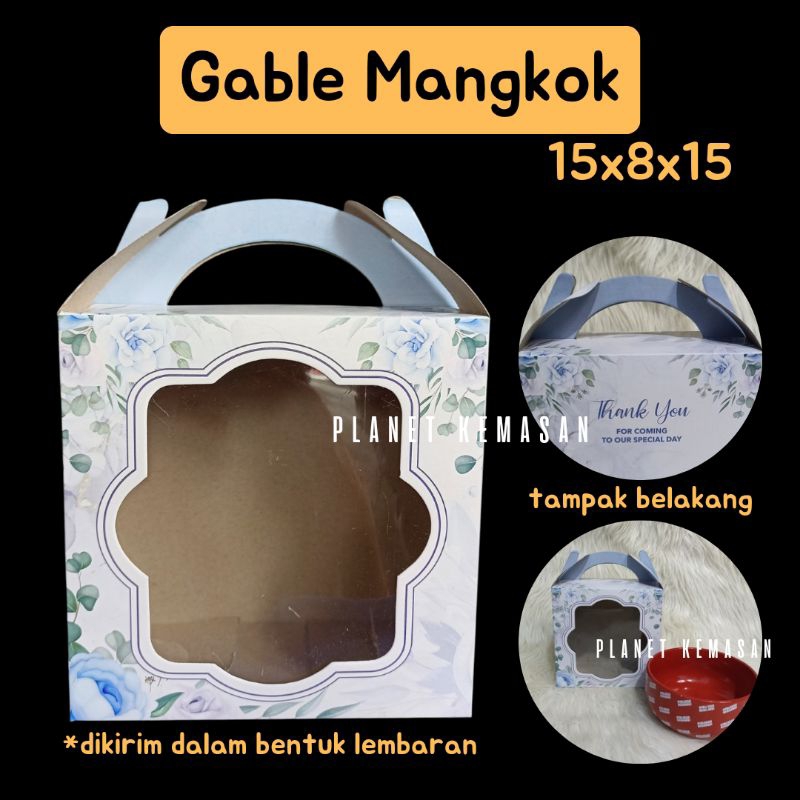 

[Kelipatan 20] GABLE MANGKOK TWOTONE 15x8x15 SOFT BLUE