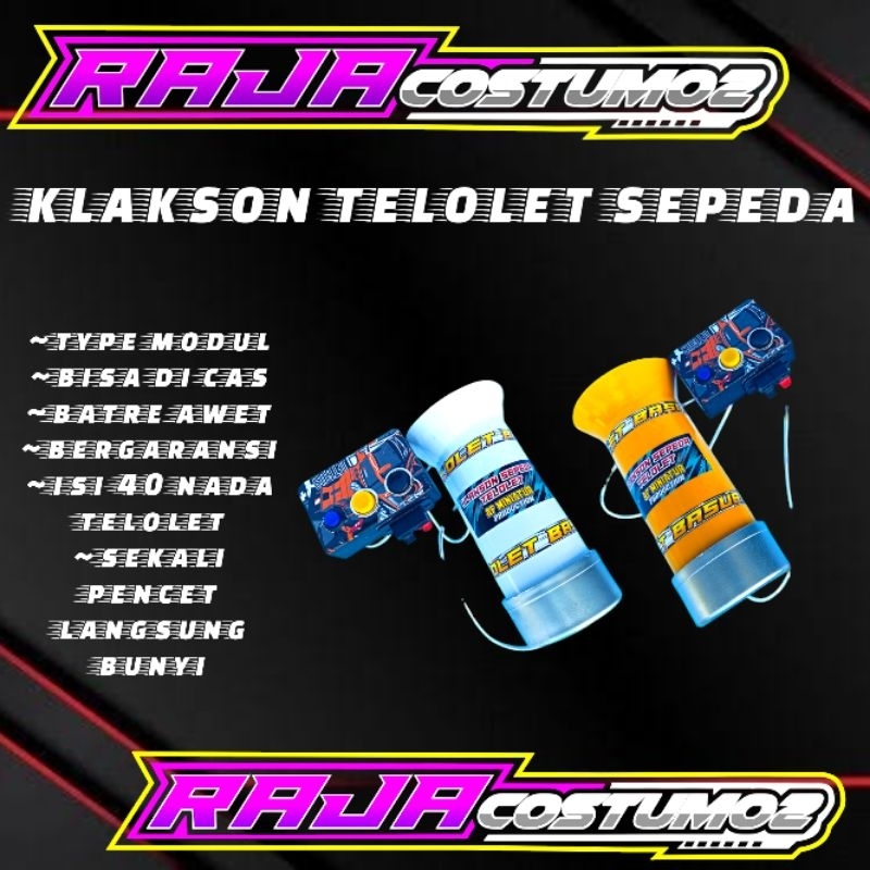 KLAKSON BASURI SEPEDA / BASURI SEPEDA / TELOLET BASURI SEPEDA ANAK TYPE MODUL