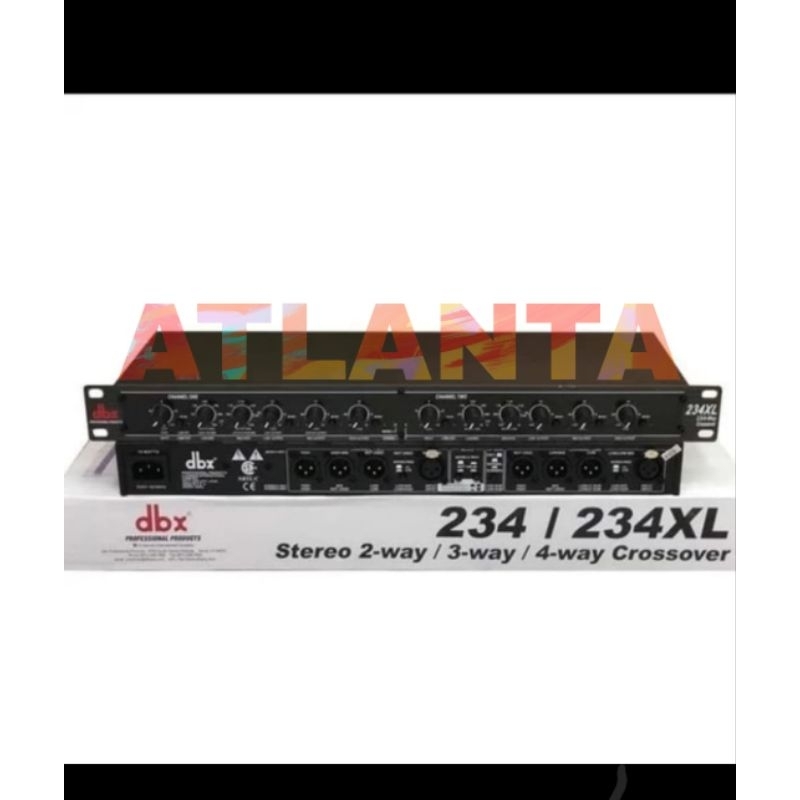 Crossover DBX 234XL + Subwoofer DBX 234 XL